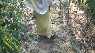 Bangla Village Bhabhi Outdoor Hard Sex In Farm