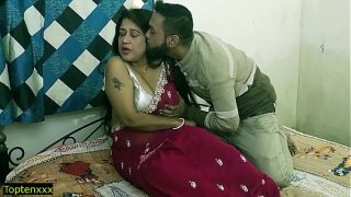 Indian xxx hot bhabhi having hardcore sex with NRI deewar with Clear hindi audio